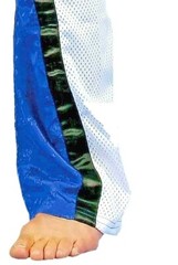 TOPTEN SPORT KARATE KICKBOXING ULTRALIGHT MESH UNIFORM 1605 B BLUE WHITE Gi WAKO