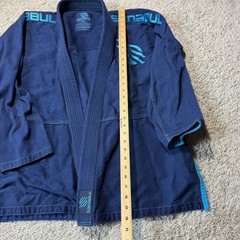 Sanabul BJJ Jiu Jitsu Gi Uniform Set Mens A3 Blue Kimono Jacket Pants