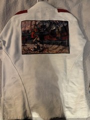 TTWD Train Till We Die Combat Club BJJ Gi White A1 Adult Unisex