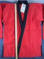 Battle Star Adult Gi Red/Black Jiu-Jitsu Competition Level Cotton Size A-4 Suit