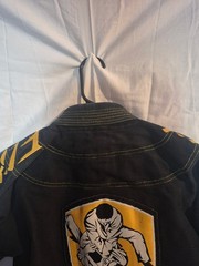 Elite Brazilian Jiu-Jitsu Set Color Black/ Yellow Gorpcore Grunge Sport