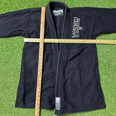 Venum Contender A2.5 Elite Brazilian JIU-JITSU Gi Solid Black Adult Unisex M/L