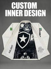 Premium White Custom BJJ Gi Kimono – Brazilian Jiu Jitsu Uniform Lightweight