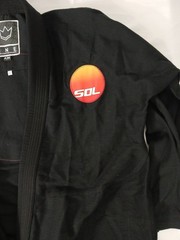 Kingz Kimonos The One BJJ Gi Jacket Top Only Black Sz A3H Sol Academy