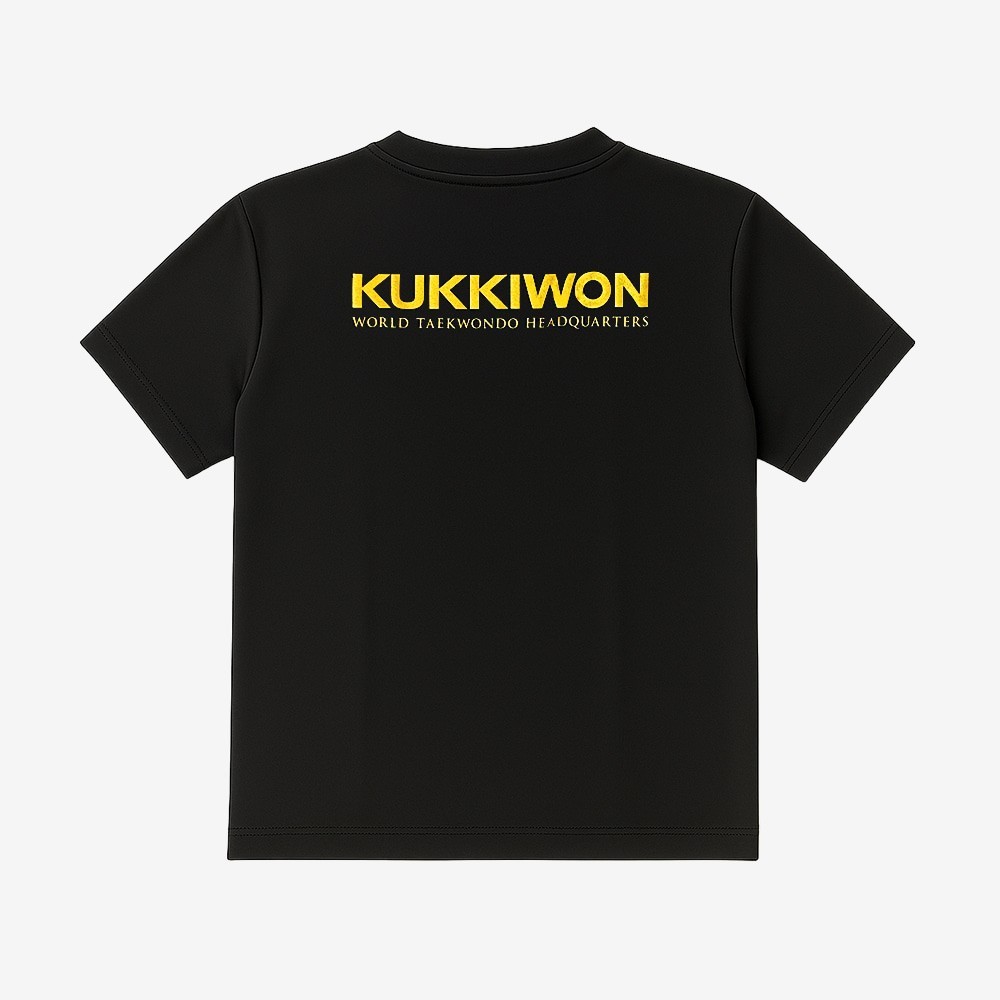 Kukkiwon Taekwondo T-Shirt White 2 Pack Training Martial Arts Authentic