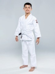 Fuji Kids Youth Childrens All Around Brazilian Jiu Jitsu Gi Jiu-Jitsu BJJ White