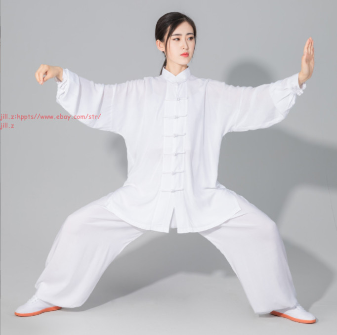 Tai Chi Uniform Kung Fu Martial Arts Suit Wing Chun Wushu Outfit Cotton Clothes