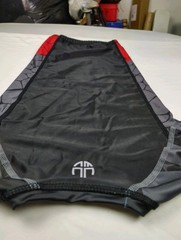 Youth Jiu Jitsu World League Gi Small Workout Shirt Red Black Gray
