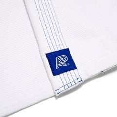 Albino & Preto x Wing Gundam BJJ Gi Kimono White 450 GSM Premium Jiu Jitsu