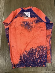 Hypnotik Roll For Water Rash Guard Men’s Medium Jiu Jitsu MMA BJJ NoGi Pink