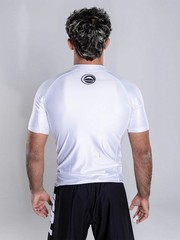 Fuji Baseline 2.0 IBJJF Ranked BJJ Jiu Jitsu ShortSleeve SS Rashguard – White