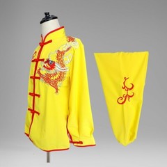 Shaolin Kung Fu dragon embroidered hot Tai Chi suit Wing Chun Martial arts set