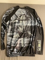 Raven Fightwear Rash Guard & Sanabul Pants small