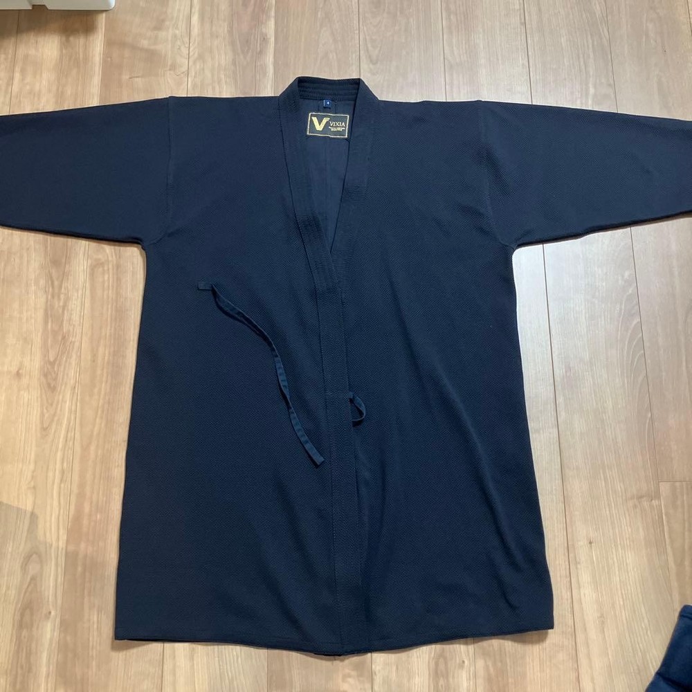 Japanese Kendo Gi Jacket Hakama Set Mitsuboshi Glove Cover Uniform