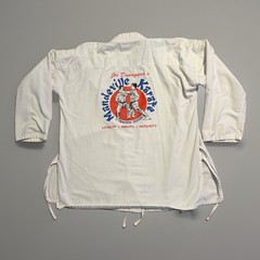 Vintage Martial Arts Gi Jacket Mandeville Karate Macho Martial Arts Brand