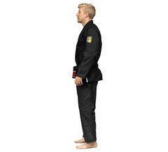 Fuji Suparaito Lightweight Mens Jiu-Jitsu BJJ Gi Gamer Series – Black / Green