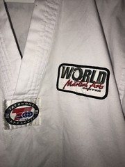 Hapkido Taekwondo Dobok Martial Arts Gi Boys Girls Size 1 Uniform 150cm EUC