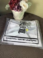 Men’s Taekwondo Olimpia Sport Uniform Martial arts White Size 6/200 Complete
