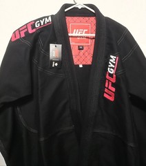 KINGZ UFC KIMONOS GYM BLACK M4 MENS UFC TRAINING JACKET NEW
