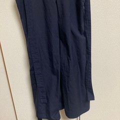 Japanese Kendo Hakama Pants Kimono Dark Blue For Martial Arts Uniform