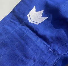 Kingz The ONE V2 Kids BJJ Gi Blue M0000 Jiu Jitsu Uniform Catalyst Patch New