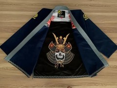 Shoyoroll Batch 33 7th Son V2 Navy Blue BJJ Gi 450 GSM Jiu Jitsu Kimono With Bag
