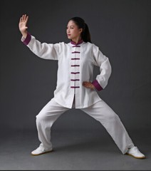 Linen Blend Kung Fu Tai Chi Clothing Martial Arts Clothes Taijiquan Wushu