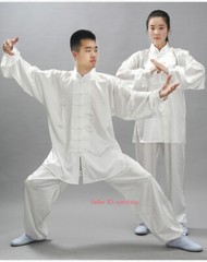 Wushu Tai Chi Yoga Sets Kung Fu Suit Martial Arts Unisex Silk Uniform Costume
