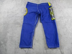 Break Point Jiu Jitsu Gi Boys K1 Blue Yellow BJJ Kimono Set MMA Youth