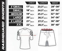 Shoyoroll Batch #151 24 American Rash Guard LS & Training Fitted Shorts JiuJitsu