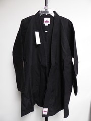 Martial Arts Gi Size 5 Black 100% Cotton Brand New NOS by MAP2