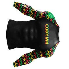 USA Ship Rasta Grappler BJJ Rashguard Compression Shirt For MMA Jiu-jitsu