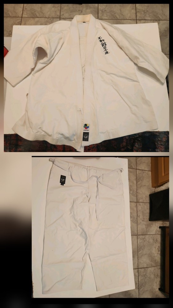 Tokaido Tokyo Japan Karate Gi Uniform Jacket & Pants Martial Arts White Size 5