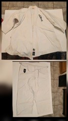Tokaido Tokyo Japan Karate Gi Uniform Jacket & Pants Martial Arts White Size 5
