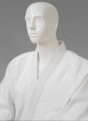Martial Sports Single Weave Judo Uniform – White – Free Belt – Free Shipping