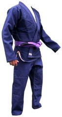 BJJ Kimono – NAVY by Kaizen Athletic Brazilian Jiu-Jitsu Gi A4 Size