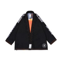 Albino Preto A&P x HUF WAIT WHAT! GI BJJ Gi Black JIU JITSU Grappling Kimono