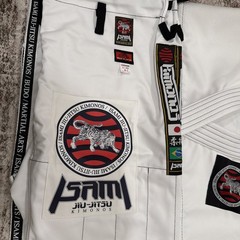 Isami JJ-460 Tora Jiu-Jitsu Gi A1 white gi