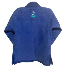 Fuji Kimono Gi Youth Kids Girls Victory Jiu Jitsu Blue Top only WC2 Martial Arts