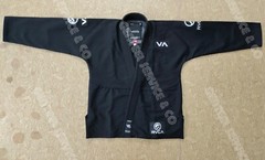 Unisex Brazilian jiu jitsu Uniform Black 100% cotton A00 size BJJ kimono