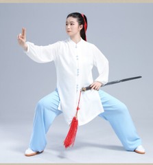 Summer Tai Chi Clothes Wushu Clothing Kung Fu Dress Martial Art Uniform Flowy