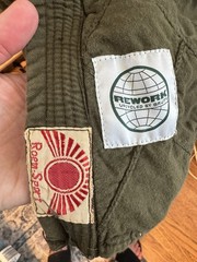 Rework Upcycled by BRUT Green Judo Gi Jacket Top Adult Unisex Size 2