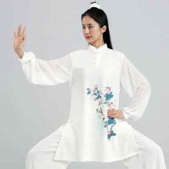 Tai Chi Clothes Women Wushu Clothes Kung Fu Martial Art Uniform Hand Painted