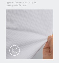 MOOTO BS5 Uniform with White V-Neck Basic Season-5 Standard WT Dobok