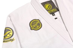 BJJ Gi Shoyoroll – White BJJ Jiu Jitsu Uniform Cut 450 GSM Batch 75 SIX With Bag