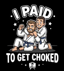 Brazilian Jiu Jitsu T Shirt BJJ Grappling Tee MMA Gym Shirt Fighter Streetwear