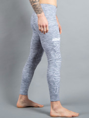 Scramble Jiu Jitsu Core Spats Compression Pants – Mens XL Grey New
