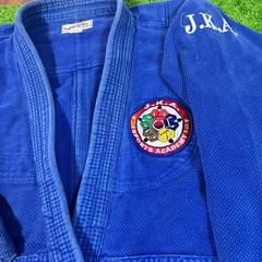 Vintage BJJ GI Toger Claw Blue 90s Taekwondo Sparring J.K.A Academy Hayashi