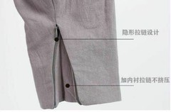 Buddhist Zen Martial Arts Linen Pants High Quality Shaolin Monk Kung Fu Pants