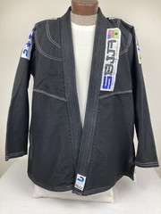 BJJ GII BRAZILIAN JIU-JITSU 1998 WORLD CHAMPION BLACK SIZE A3 *TOP ONLY* RARE!